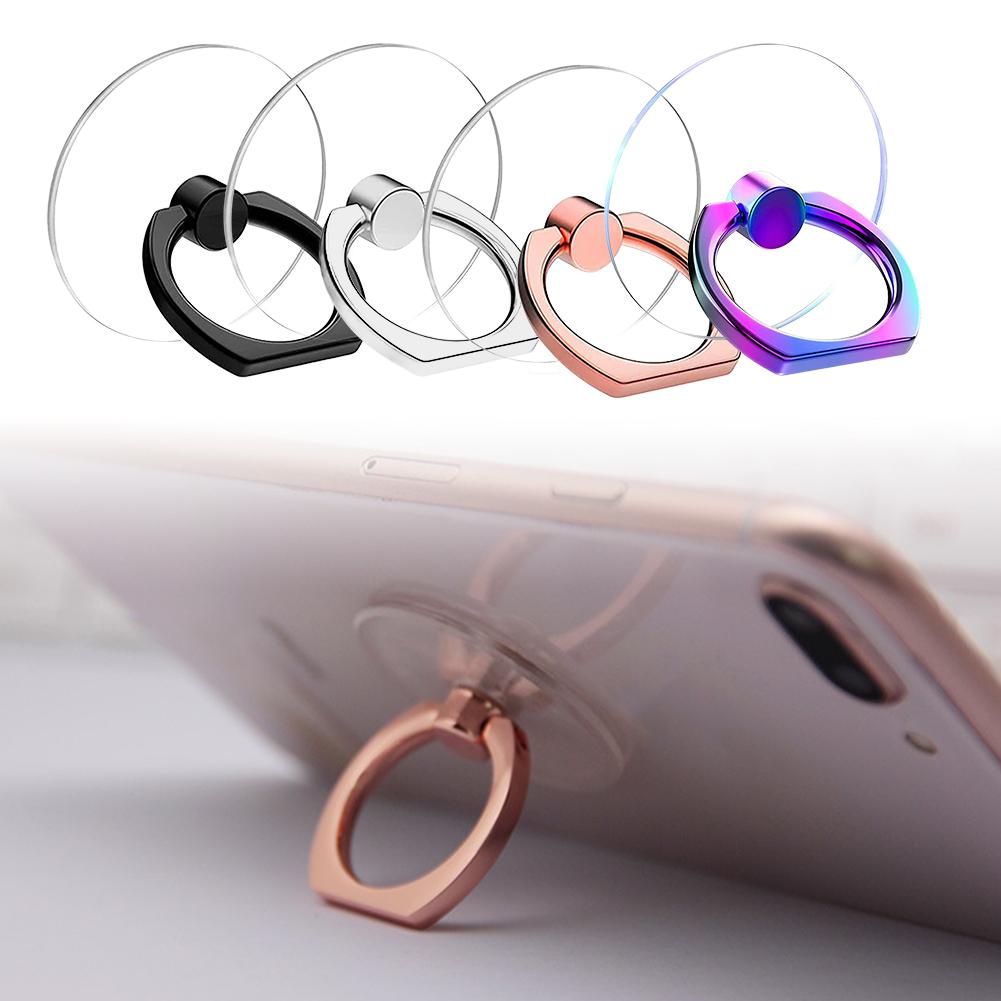 Kickstand Adjustable - Transparent Cell Phone Ring Holder Stand