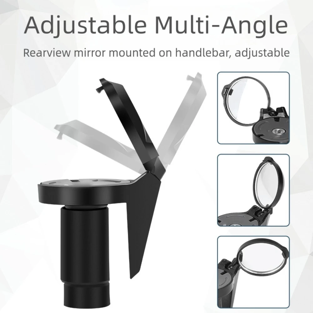 Mirror Handlebar Convex - Bicycle Handlebar End Rearview Mirror -