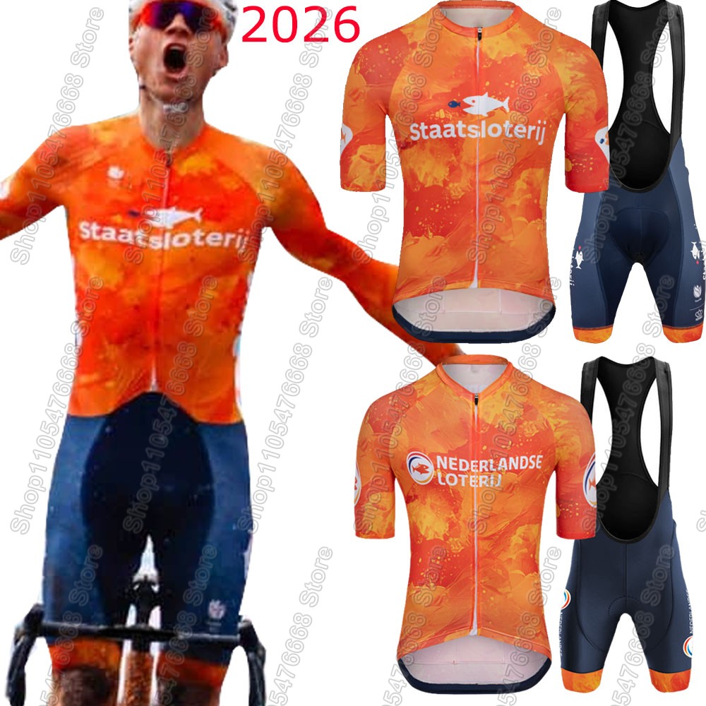 Cycling Commuter Clothing - Netherlands Cycling Jersey 2026 Set Dutch