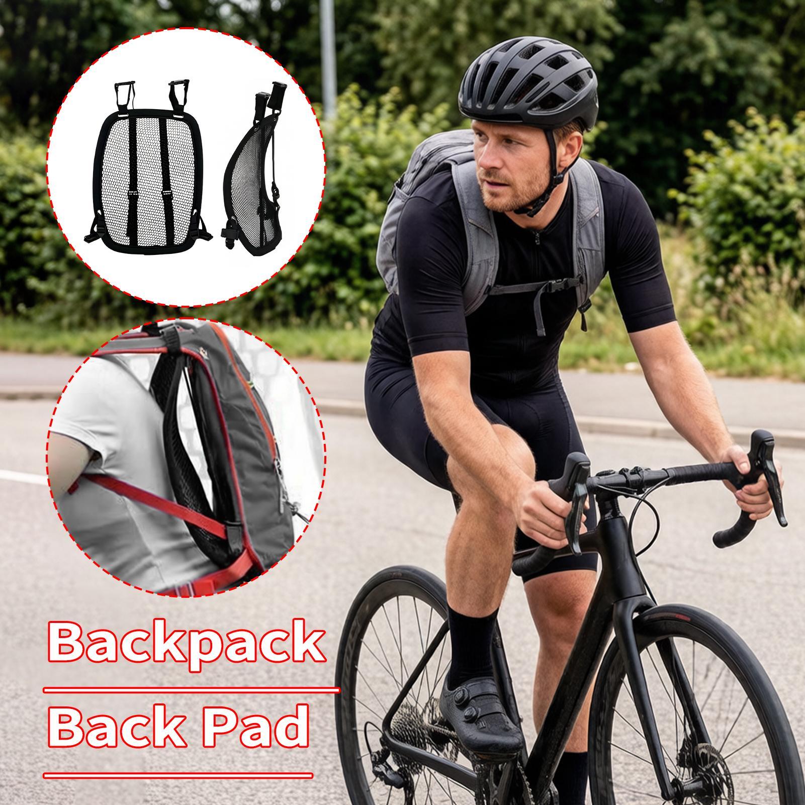 Cycling Commuter Backpack - Backpack Spacer Frame Breathable Adjustable Mesh
