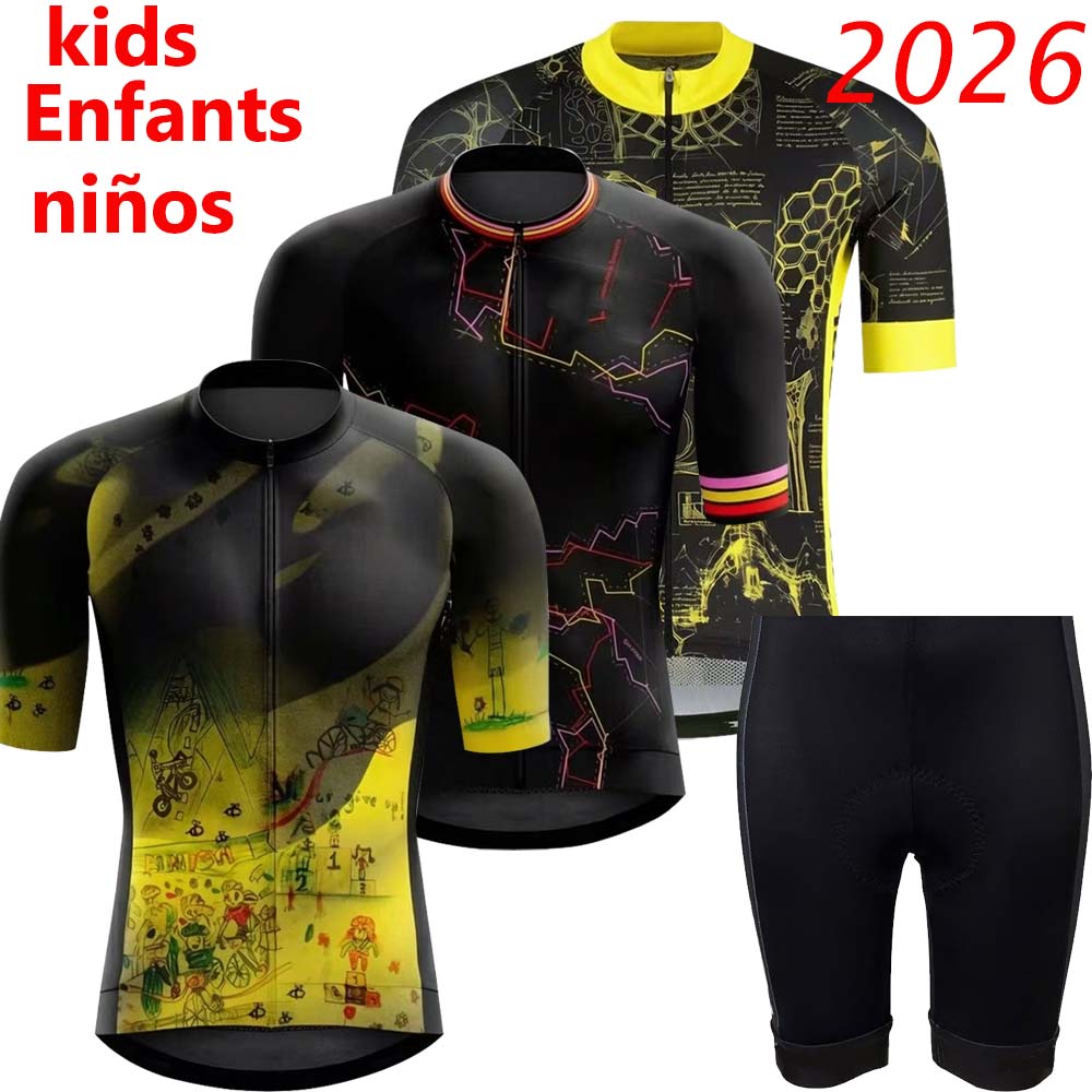 Cycling Commuter Clothing - Kids France Tour 2026 Cycling Jersey