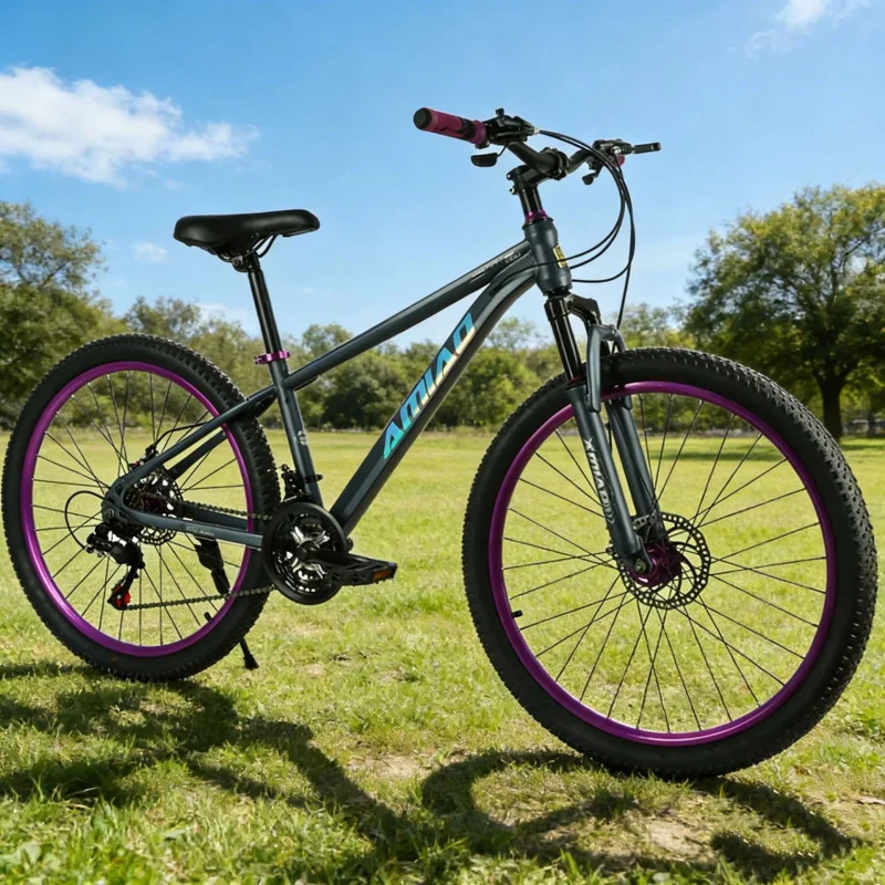 Cycling Commute Speed - Multi-speed Mountain Bike Lightweight Suspension for