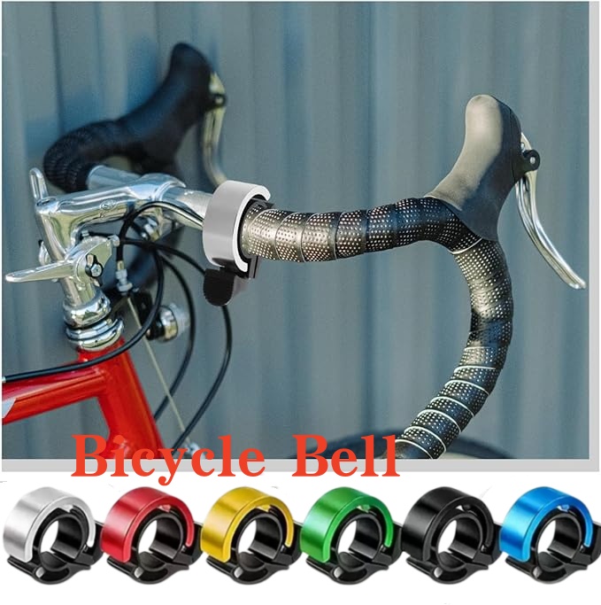 Bell Handlebar Ring - Alloy Bike Bell Loud Clear Sound