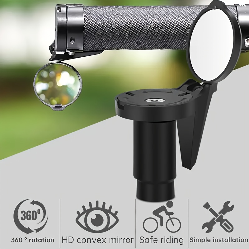 Mirror Handlebar Convex - Universal 360° Adjustable Bicycle Rearview Mirror