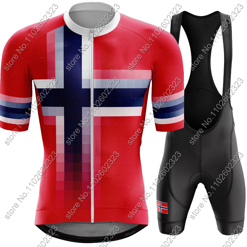 Cycling Commuter Clothing - 2024 Norway Cycling Jersey National Team
