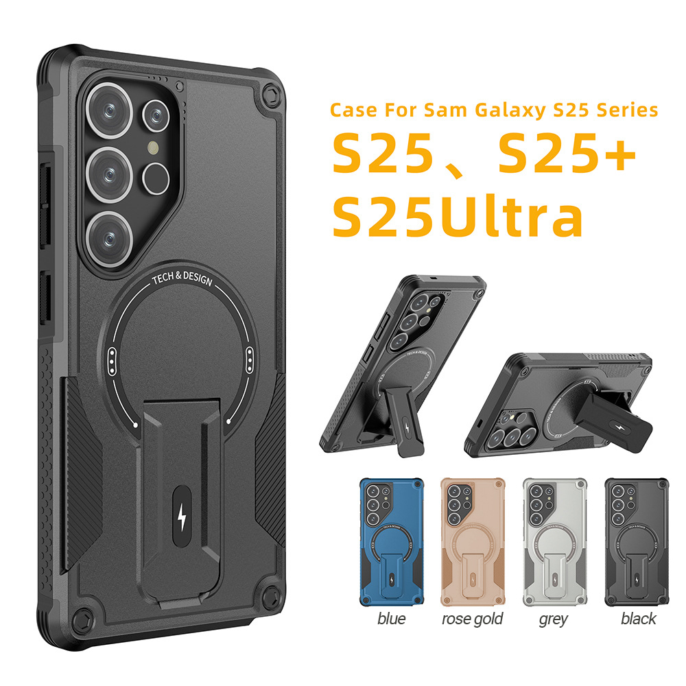 Kickstand Adjustable - Amor Magnetic Kickstand Phone Case For