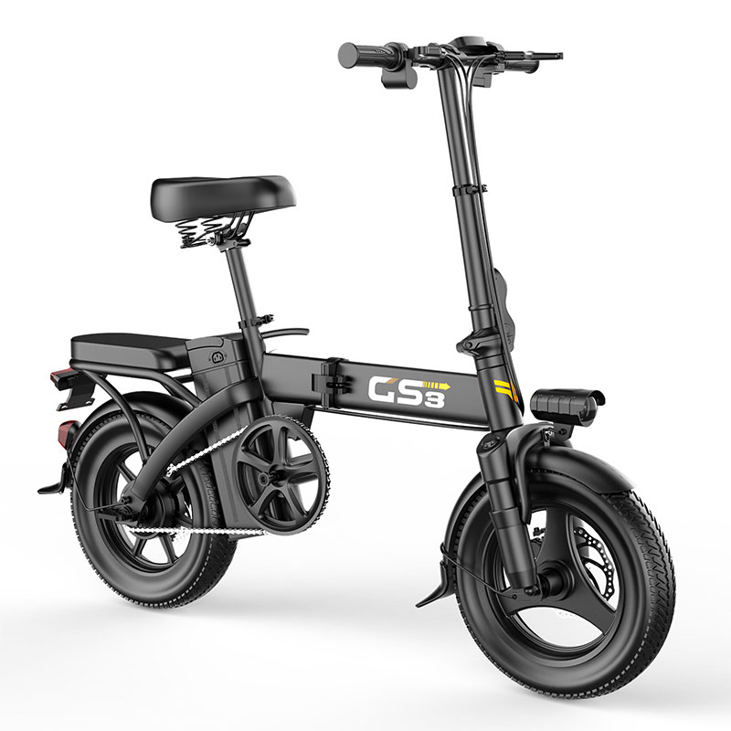 Commuting With Bike - 14-Inch Electric Bike Easy to Fold