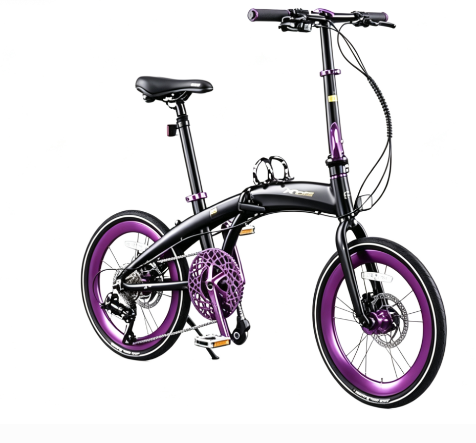 Vibrant Color Triple Folding A - Commuting With Bike recension och pris