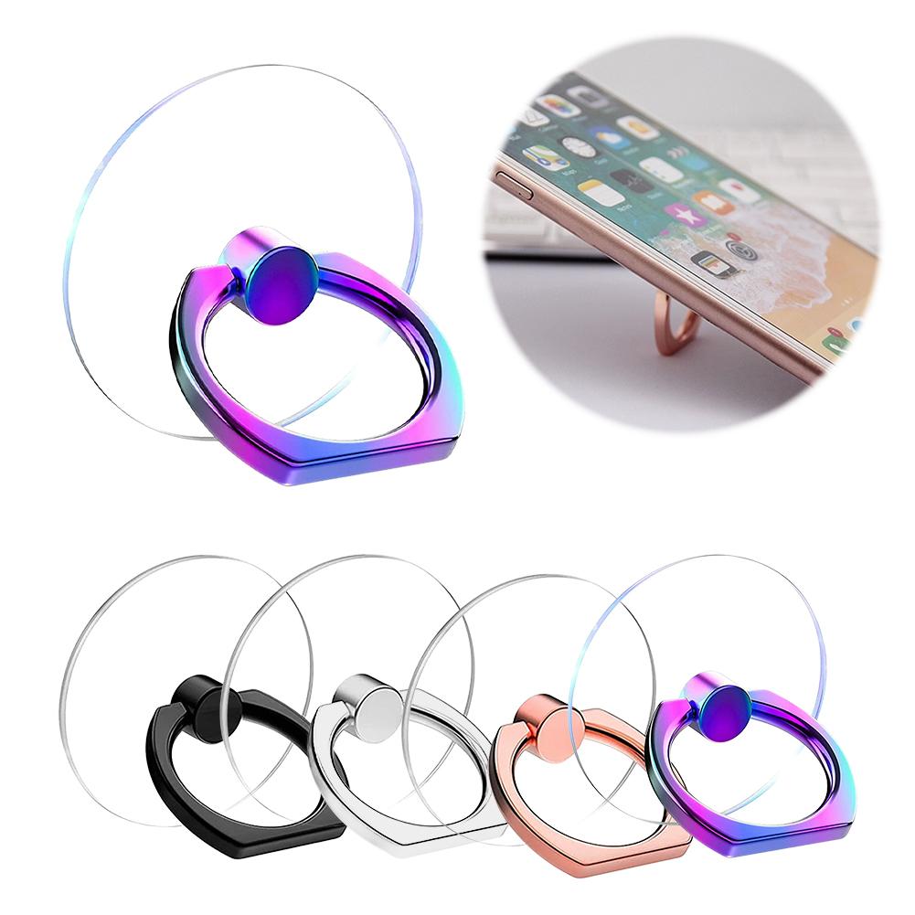 Transparent Cell Phone Ring Ho - Kickstand Adjustable recension och pris