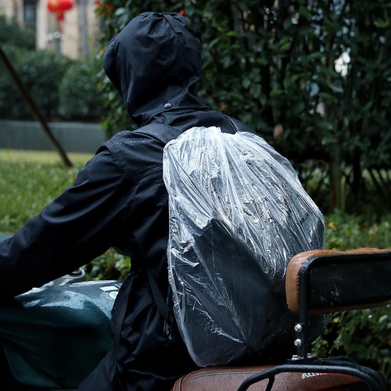 Disposable Backpack Rain Cover - Cycling Commute In Rain recension och pris