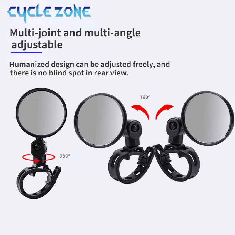 2PCS Bicycle Rearview Mirror 3 - Cycling Zones recension och pris
