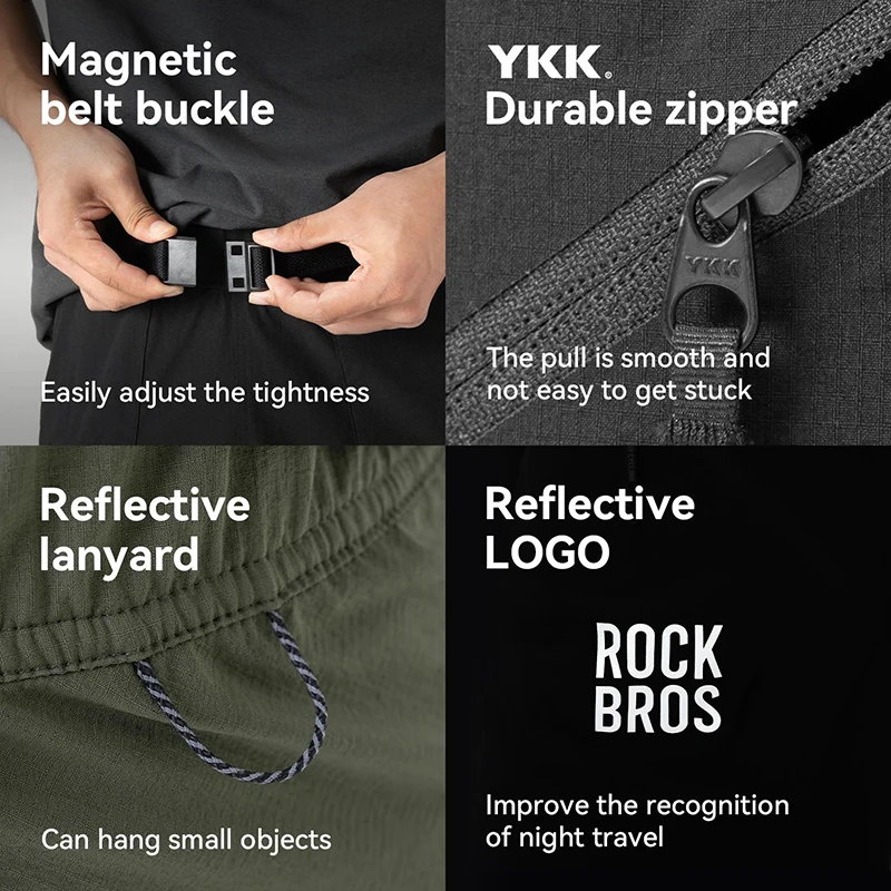 ROCKBROS Men's Quick-Dry Breat - Cycling Shorts For Commute recension och pris