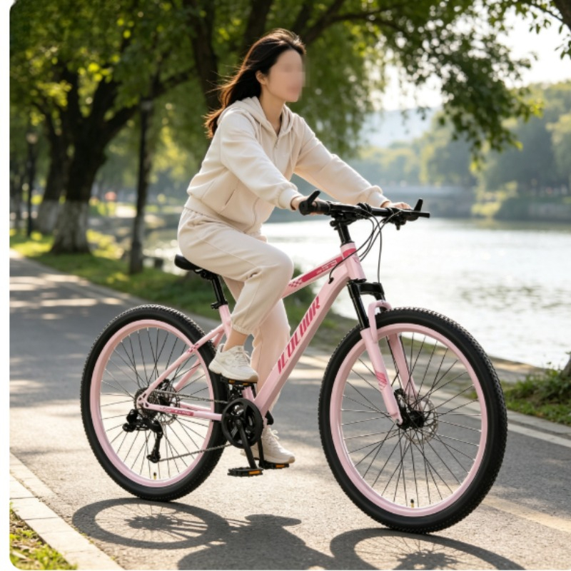 Adult Men Women 24 Inch Mounta - Cycling Commute Speed recension och pris
