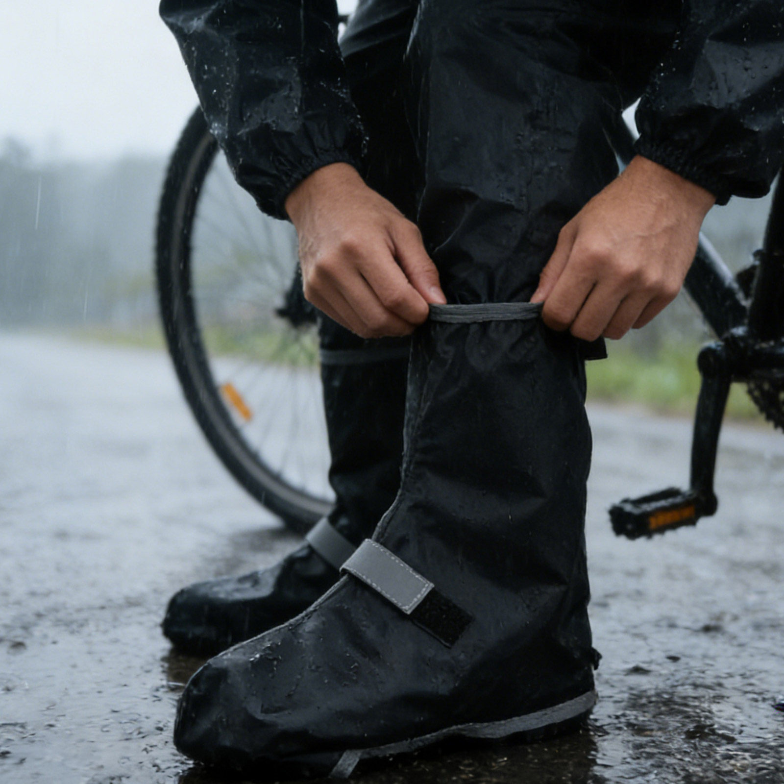 1Pair Waterproof Cycling Shoe  - Cycling Commute Rain recension och pris
