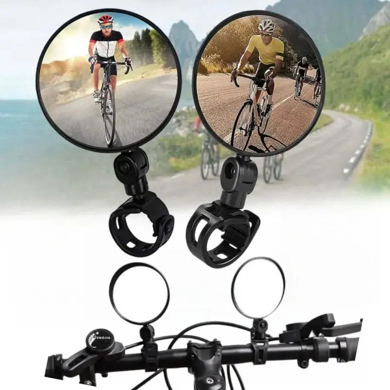 Universal Bicycle Rearview Mir - Mirror Handlebar Convex recension och pris