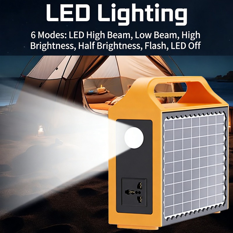 150W Portable Solar Power Stat - Usb Charger Dynamo recension och pris