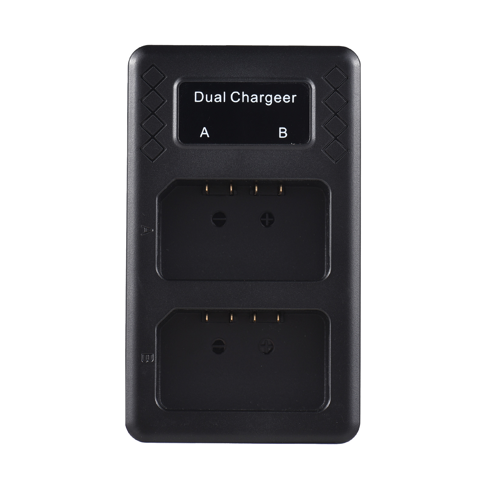 Portable 2-slot Battery Charge - Usb Charger Dynamo recension och pris
