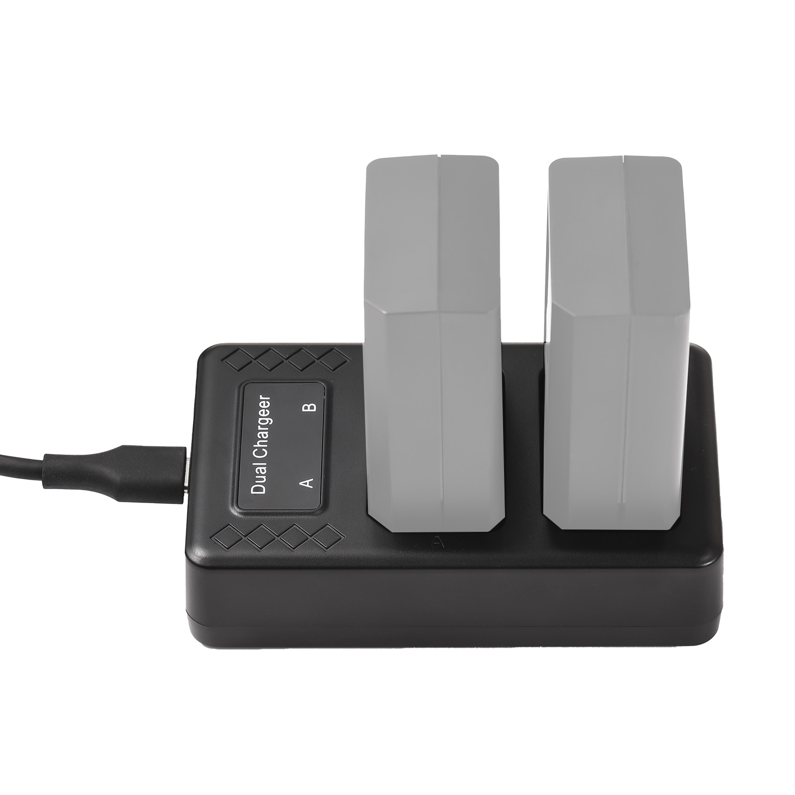 Portable 2-slot Battery Charge - Usb Charger Dynamo recension och pris