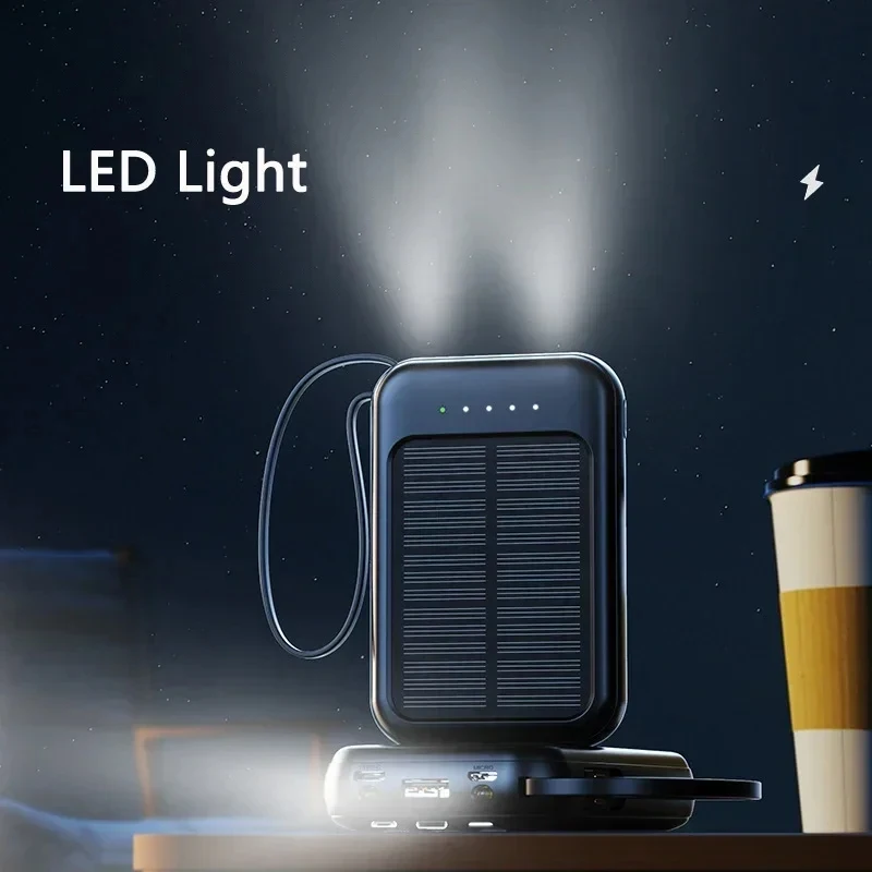 Power bank 50000mah Solar Powe - Usb Charger Dynamo recension och pris