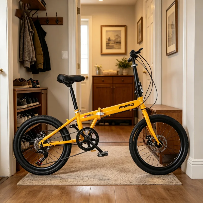 20 Inch Yellow Spoke Wheel Fol - Commuting With Bike recension och pris