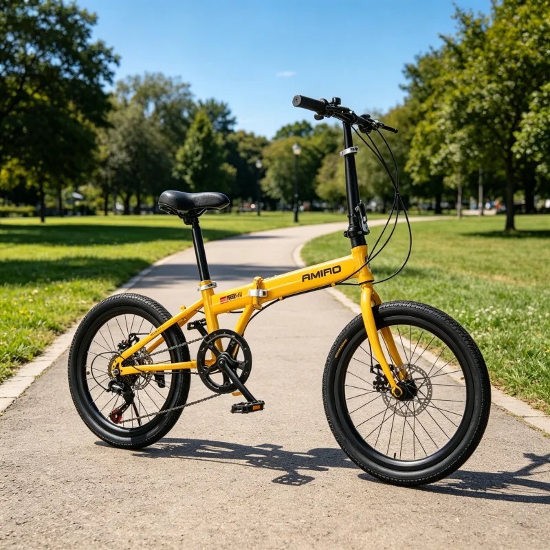 20 Inch Yellow Spoke Wheel Fol - Commuting With Bike recension och pris