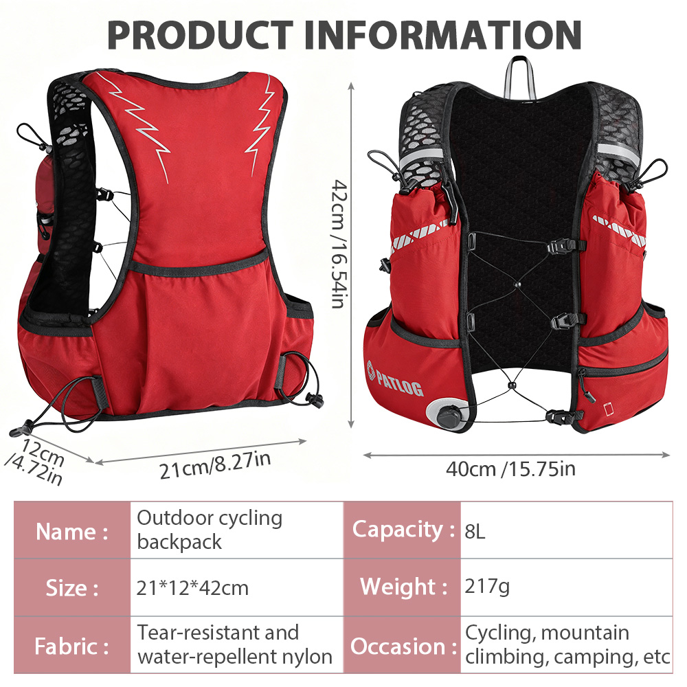 NEWBOLER Outdoor Trail Running - Cycling Commuter Backpack recension och pris