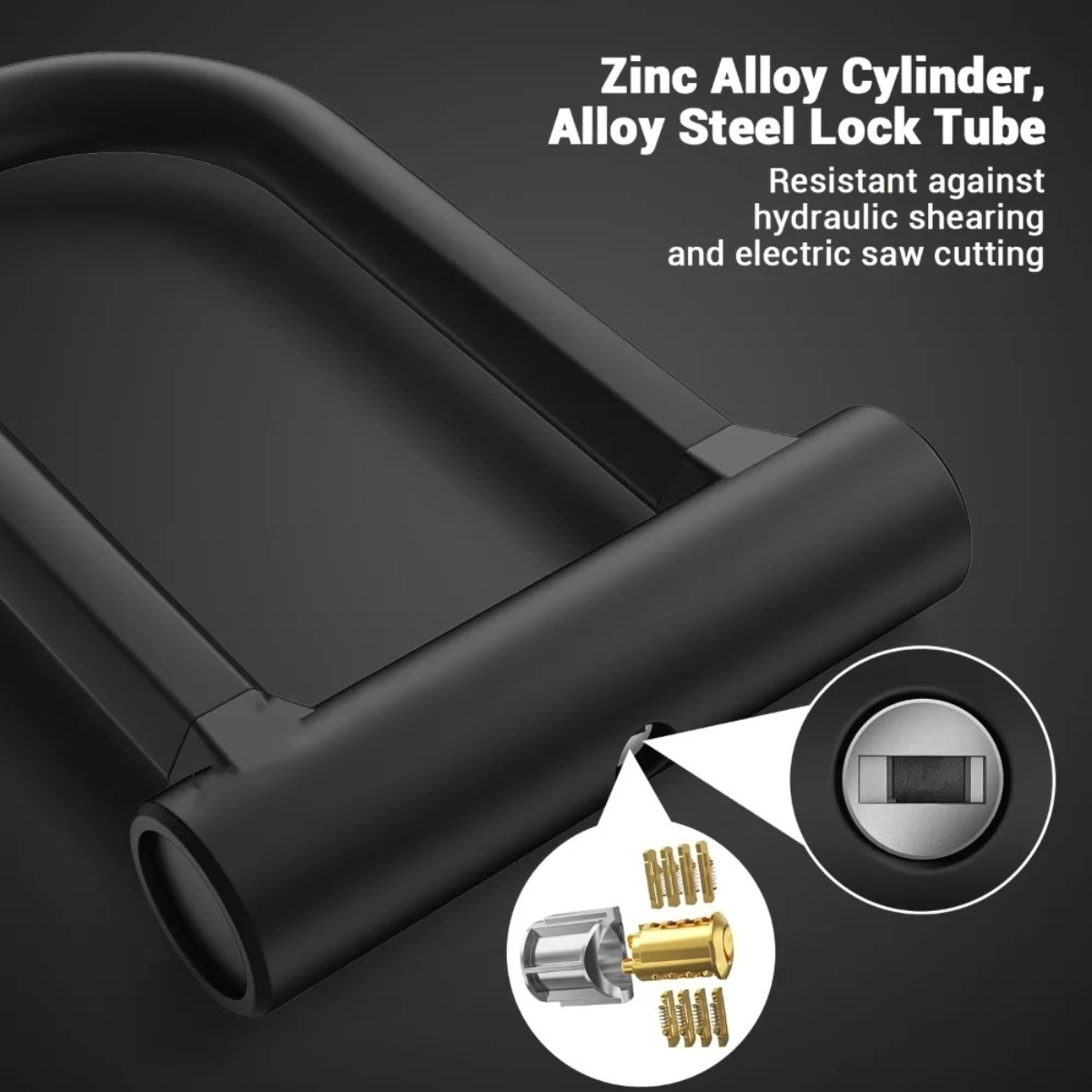 Bike Lock Heavy Duty Anti Thef - U Lock Heavy Duty recension och pris