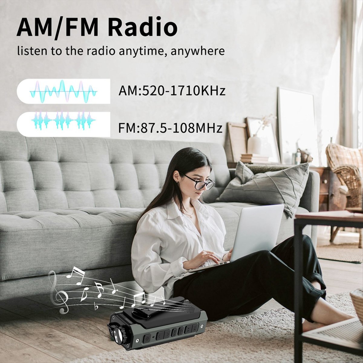 A26Z Portable Solar Radio, Eme - Usb Charger Dynamo recension och pris