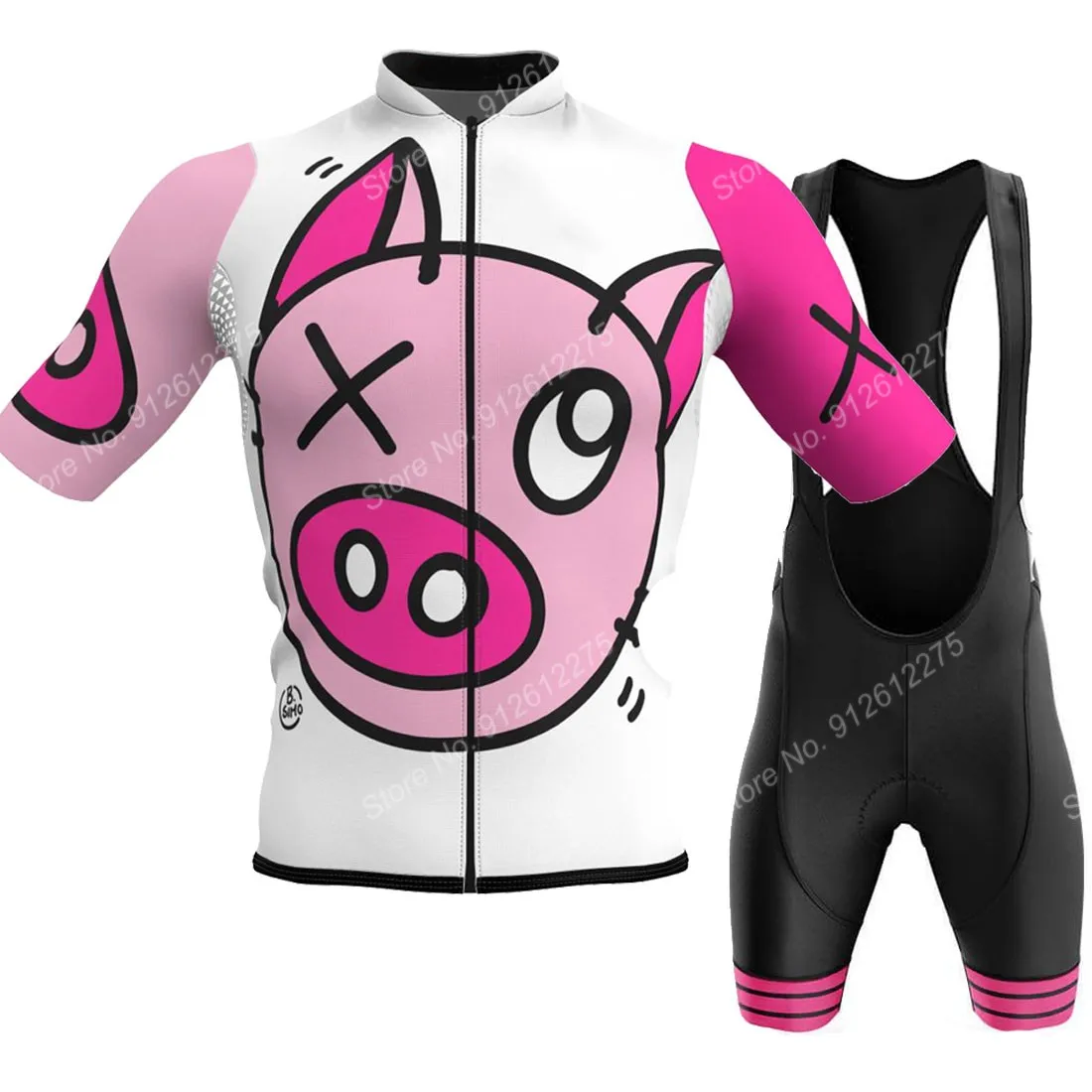 Set Cartoon Comic Pig 2023 Cyc - Cycling Commuter Clothing recension och pris