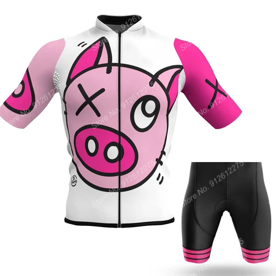 Set Cartoon Comic Pig 2023 Cyc - Cycling Commuter Clothing recension och pris
