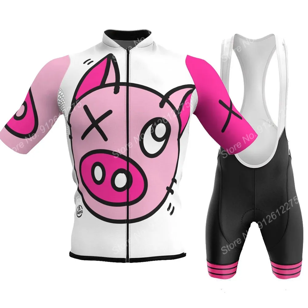 Set Cartoon Comic Pig 2023 Cyc - Cycling Commuter Clothing recension och pris