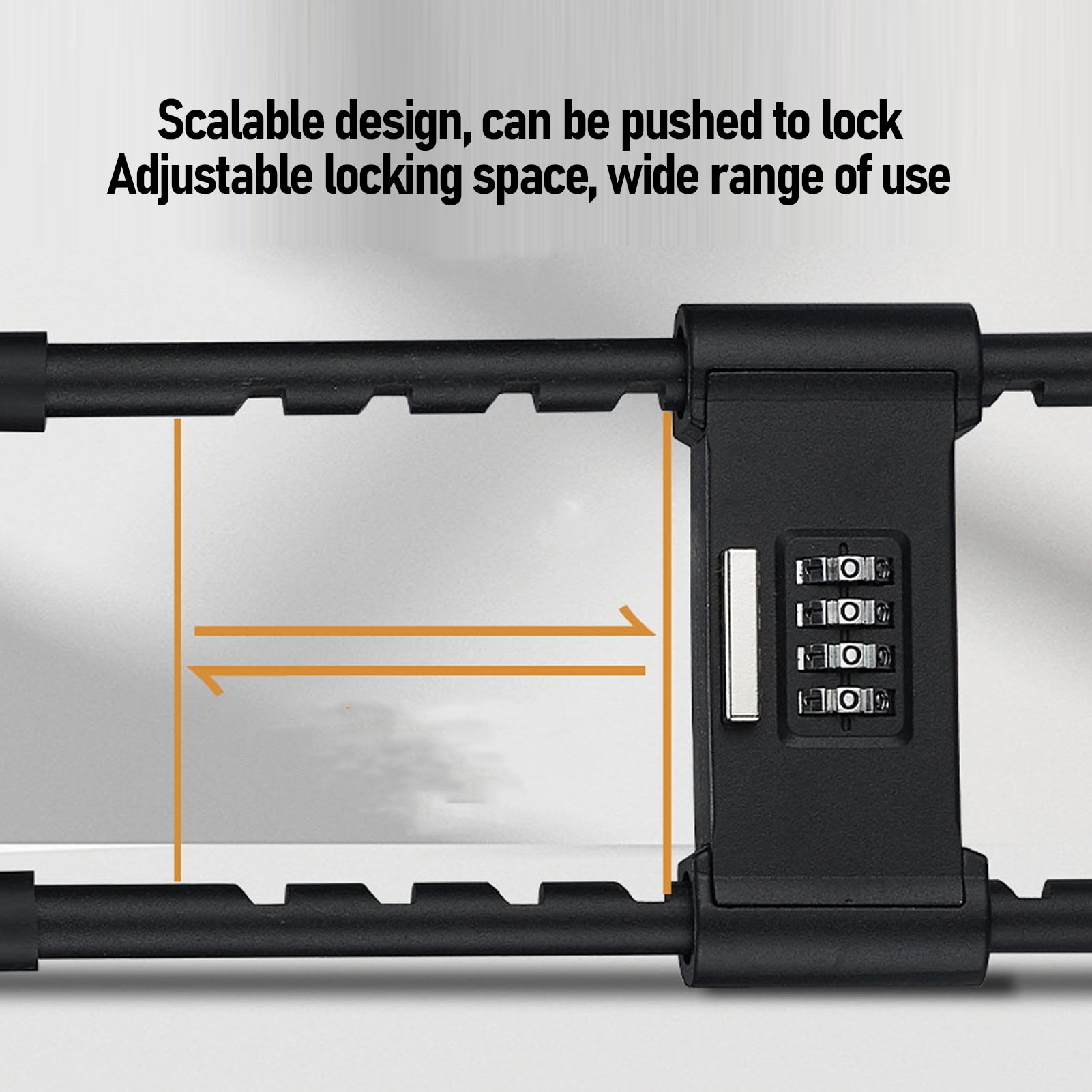 Bike U Lock 4 Digit Combinatio - U Lock Heavy Duty recension och pris