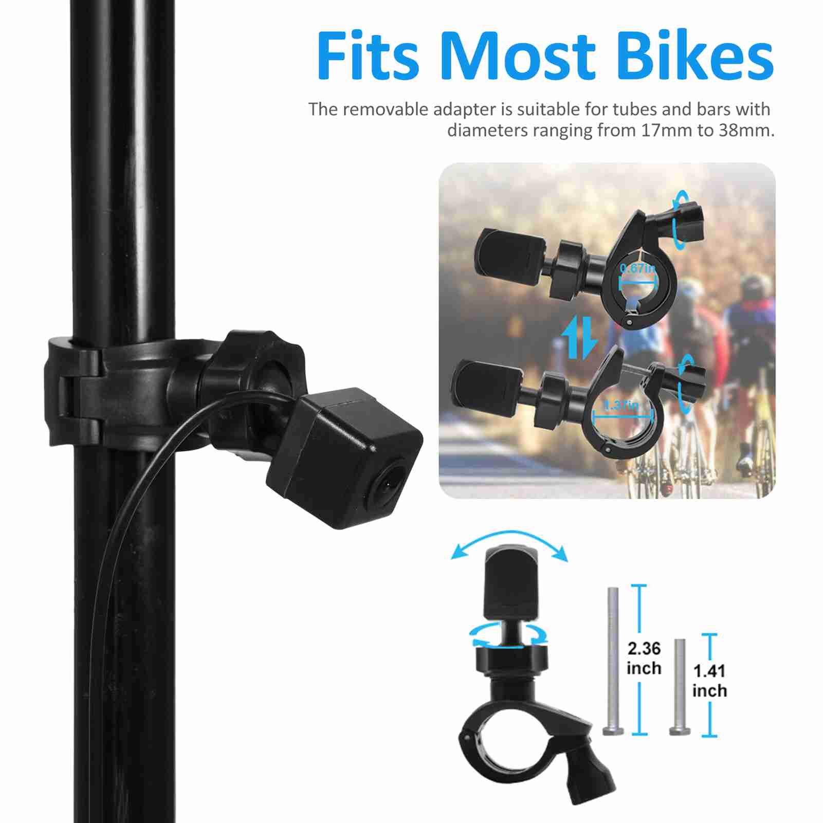 Bike Rear View Camera 1080P 4. - Cycling Zones recension och pris