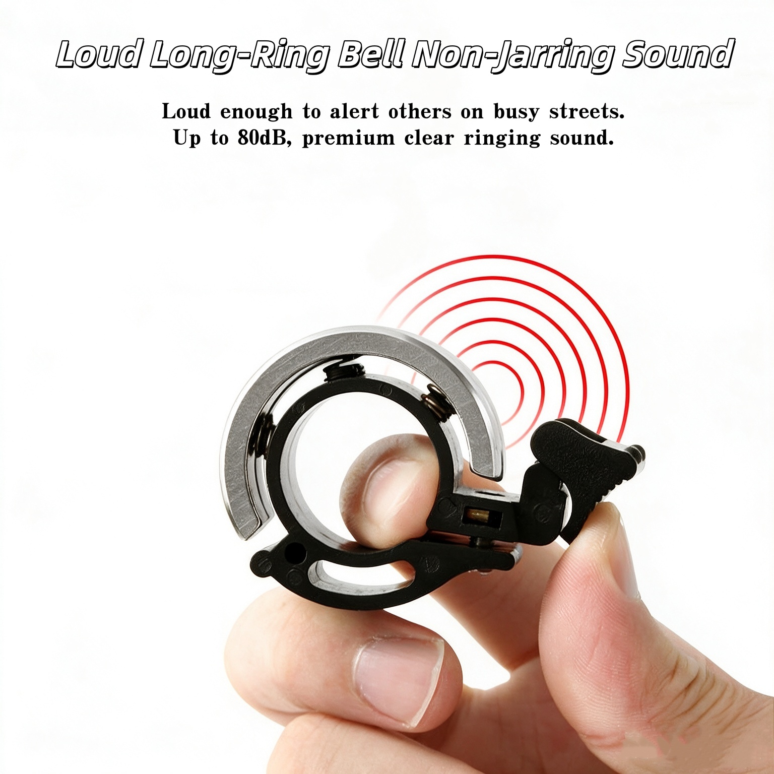 Alloy Bike Bell Loud Clear Sou - Bell Handlebar Ring recension och pris