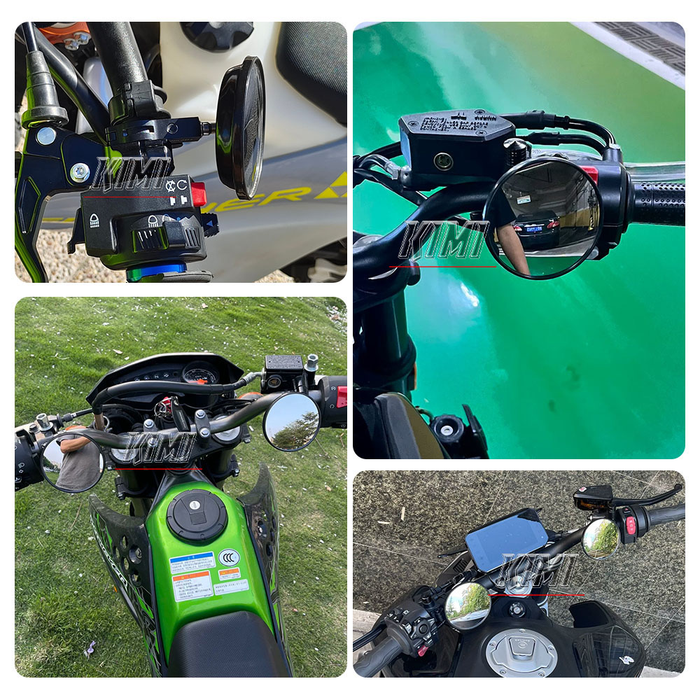 For Speed Twin 900 1200 Speed  - Mirror Handlebar Convex recension och pris