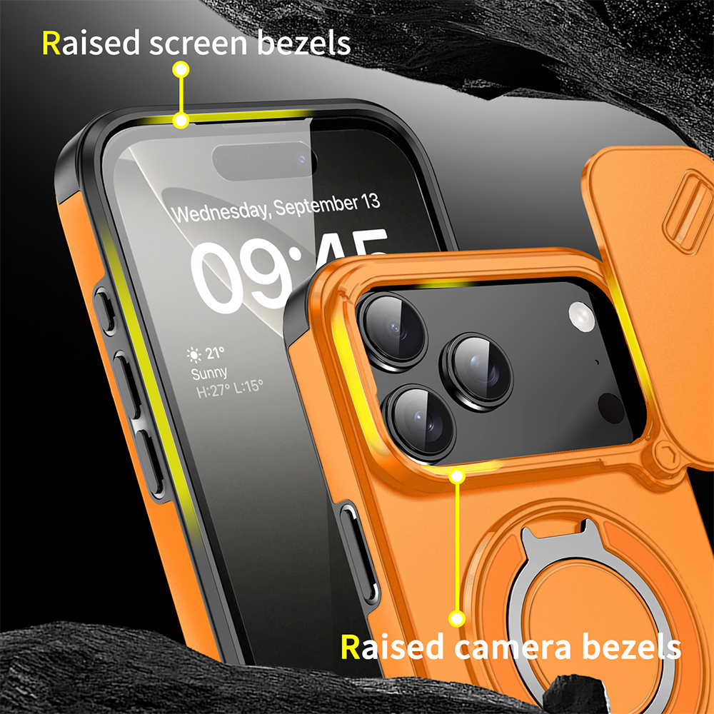 Magnetic Ring Stand Case for A - Kickstand Adjustable recension och pris