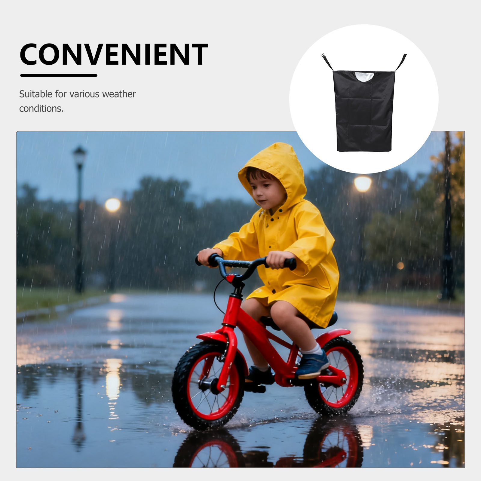 Waterproof Bike Child Seat Cov - Cycling Commute Rain recension och pris