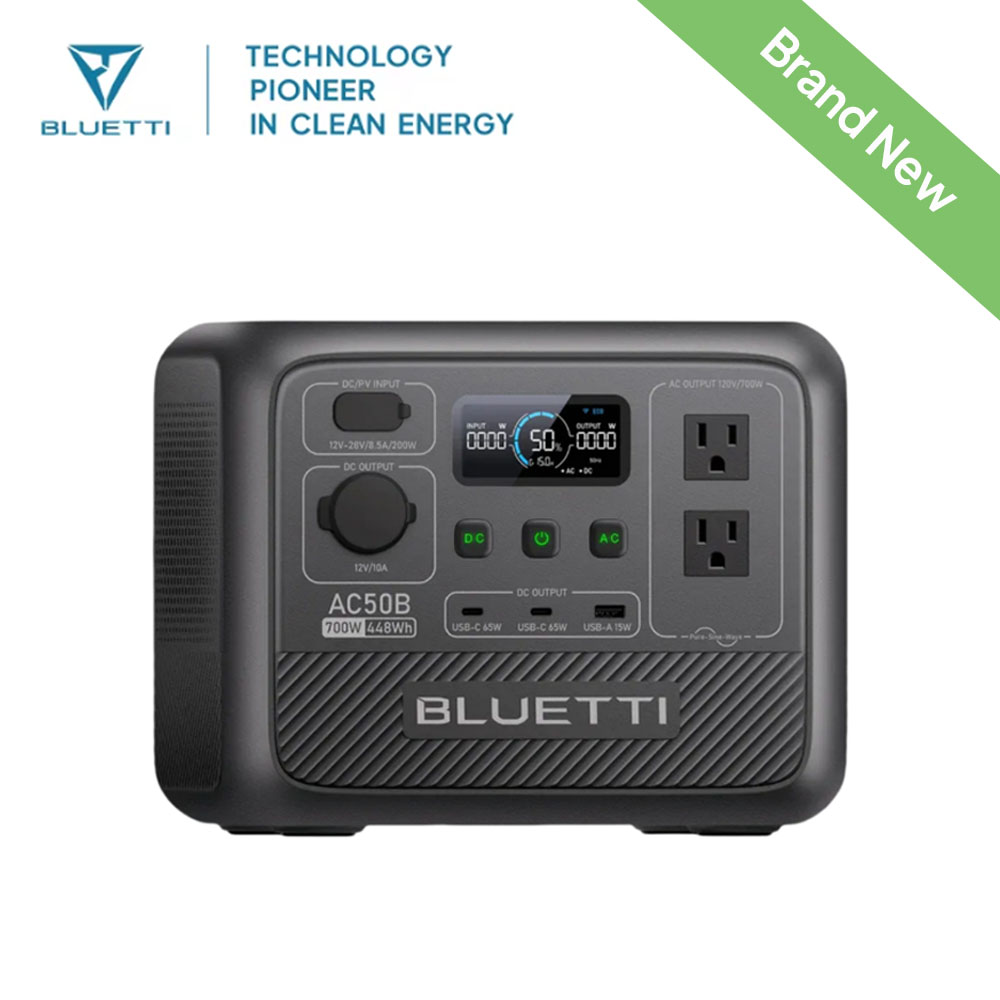 BLUETTI AC50B Portable Power S - Usb Charger Dynamo recension och pris