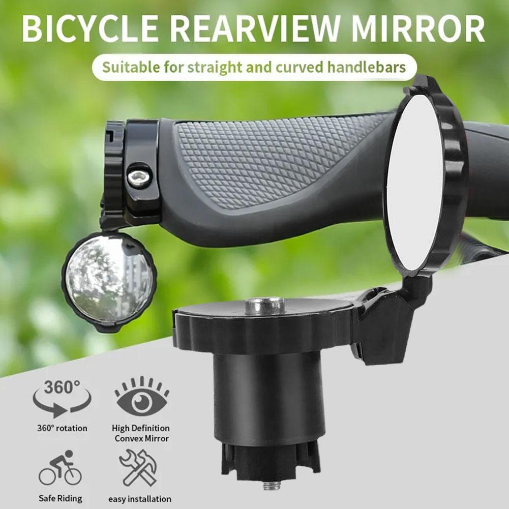 Bicycle Mini Handlebar Rearvie - Mirror Handlebar Convex recension och pris