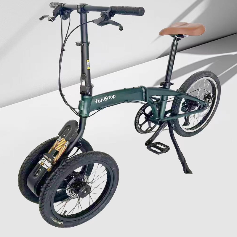 20/16-inch Dual-Front-Wheel Fo - Commuting With Bike recension och pris