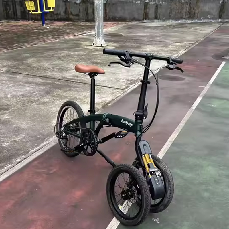 20/16-inch Dual-Front-Wheel Fo - Commuting With Bike recension och pris