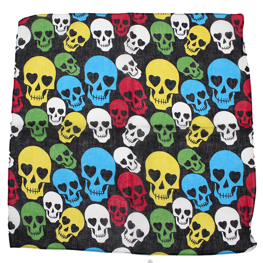 Skull Bandana Square Scarf 100 - Cycling Zones recension och pris