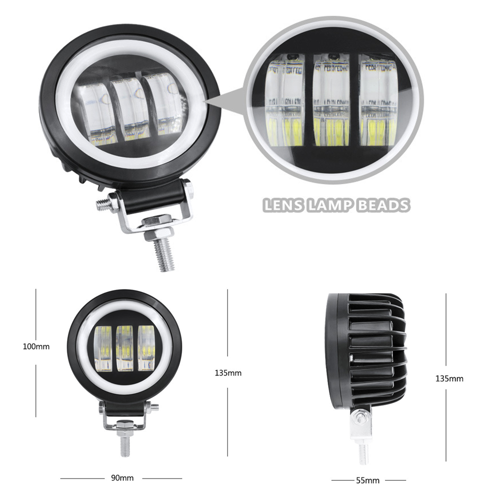 5 Inch Motorcycle Spotlight LE - Cycling Zones recension och pris