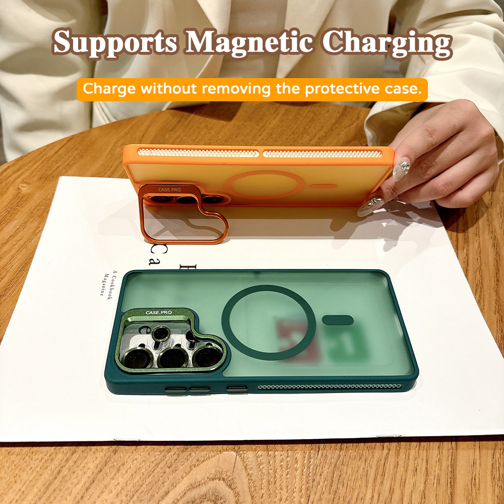 Magnetic Lens Kickstand Phone  - Kickstand Adjustable recension och pris