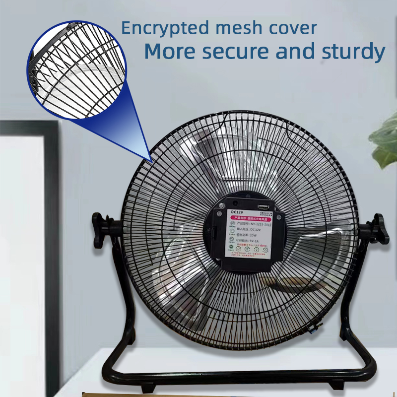 14 Inch Portable Solar Fan,Rec - Usb Charger Dynamo recension och pris