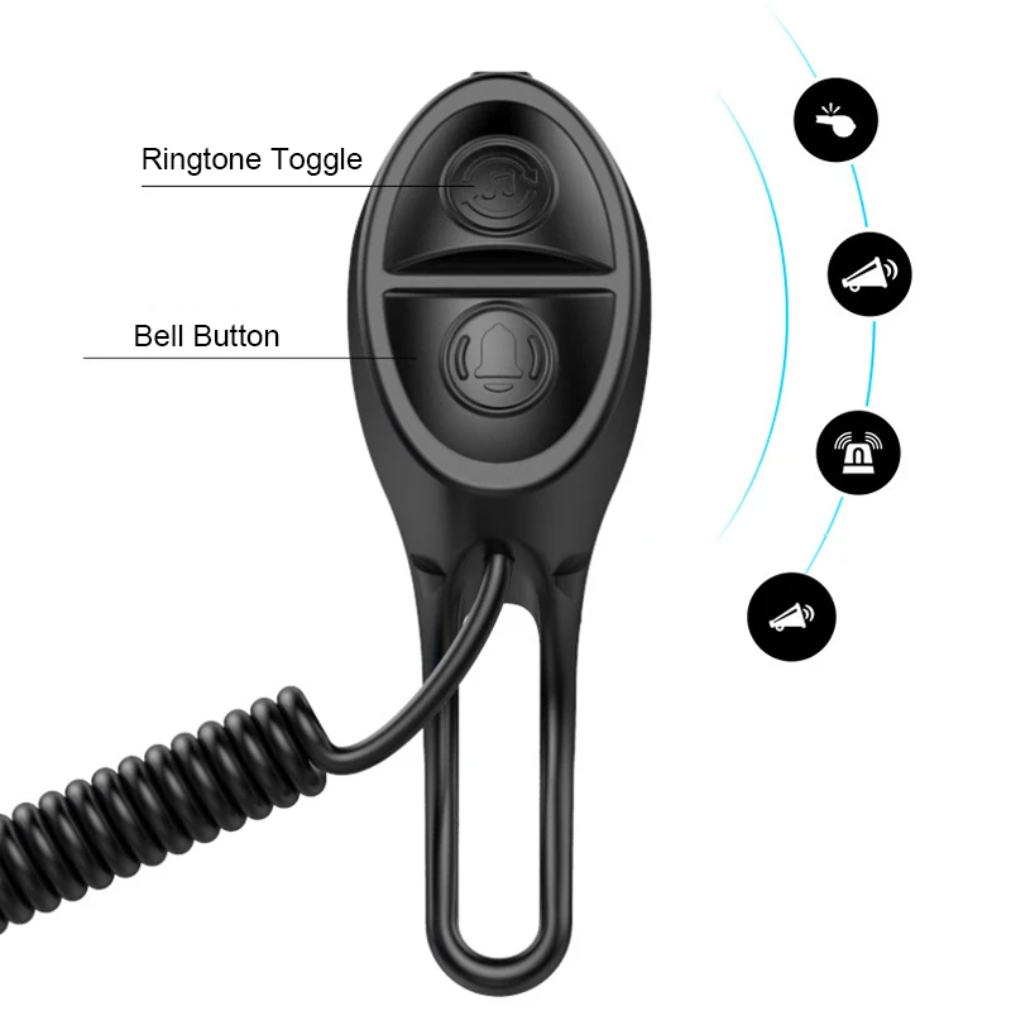 Bicycle Electric Bell USB Rech - Bell Handlebar Ring recension och pris