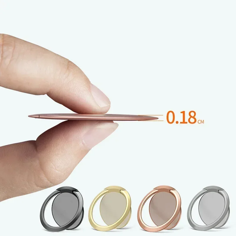 Ultra Thin Metal Ring Holder S - Kickstand Adjustable recension och pris
