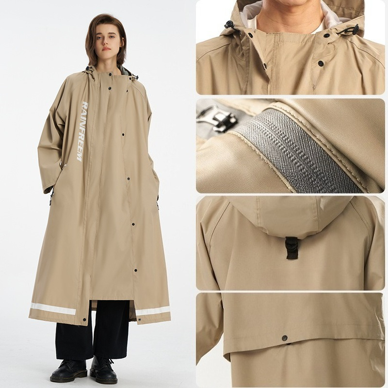 Oversize Single Long Style Rai - Cycling Commute Rain recension och pris